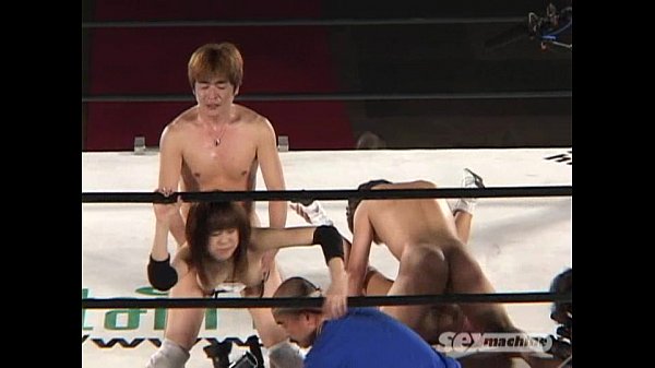 2대2 섹스 레슬링 시합