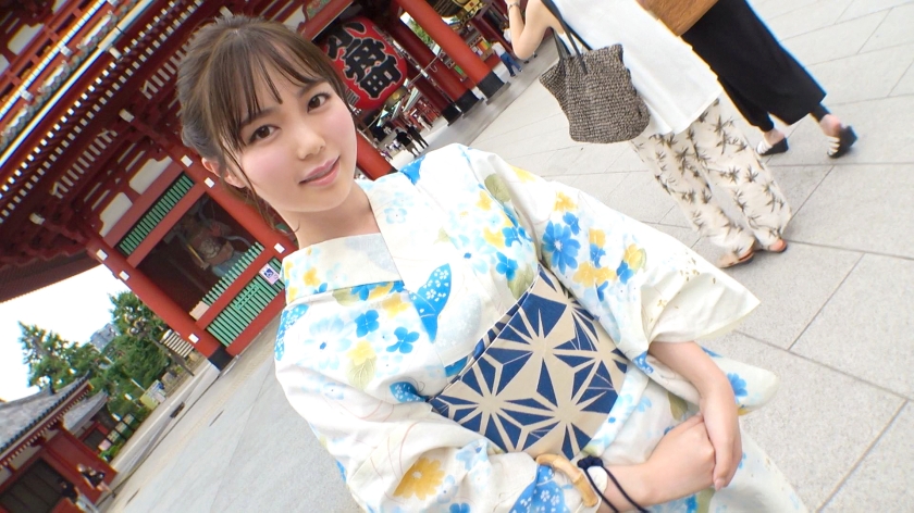[200GANA-2551] 유카타 입은 여학생을 아사쿠사에서 헌팅! 청초하고 얌전한 … 가장하여 섹스